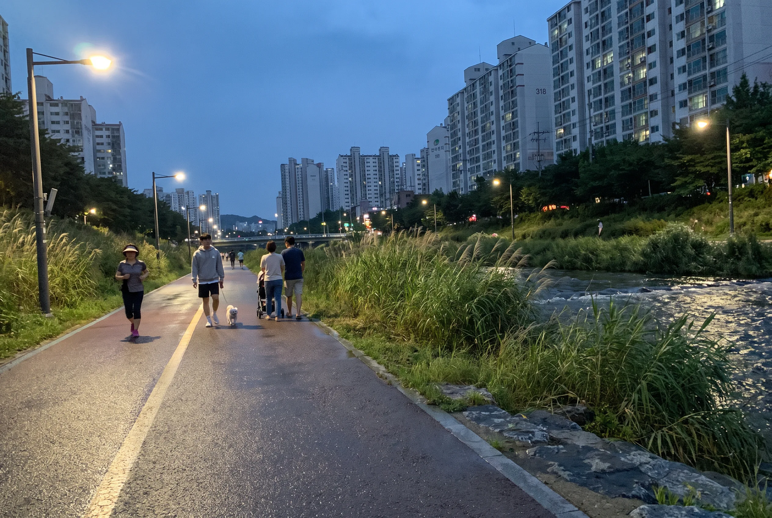 저녁 산책
